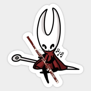 Bassoon Hornet Sticker